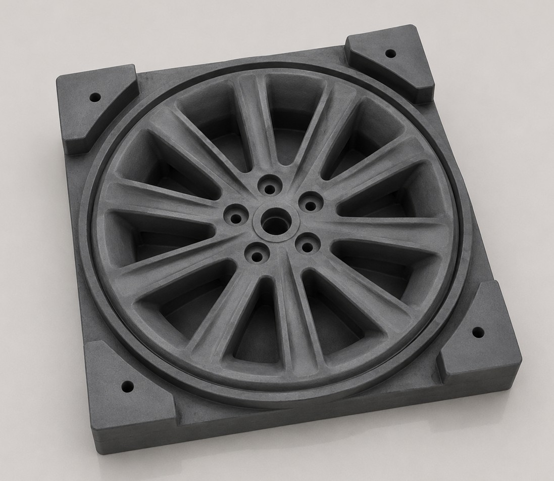 Graphite mold for casting