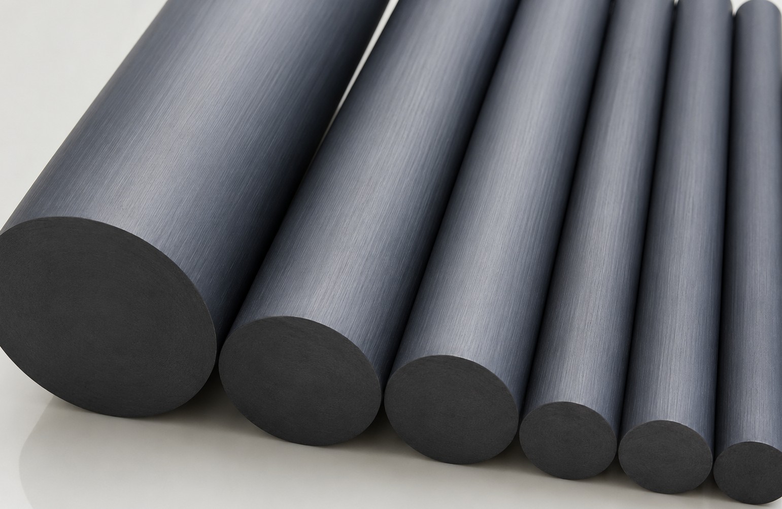 High temperature graphite rod